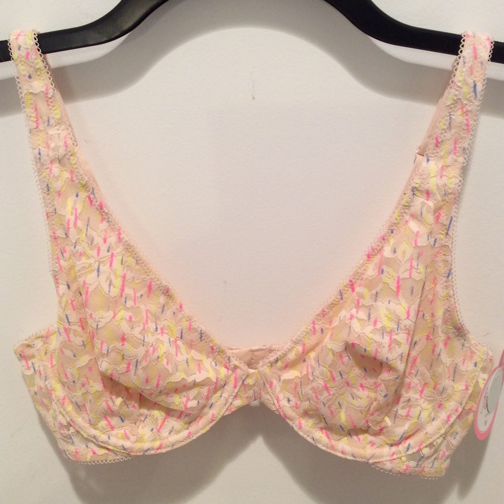 CLOSET CLEAR-OUT NWT Melange Lace Bralette - Picture 1 of 5
